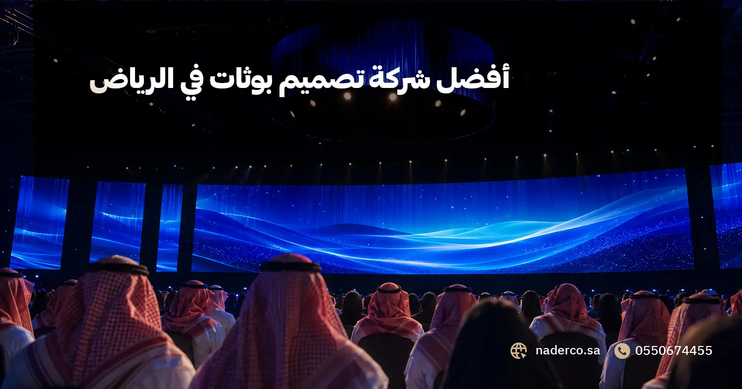 أفضل شركة تصميم بوثات في الرياض