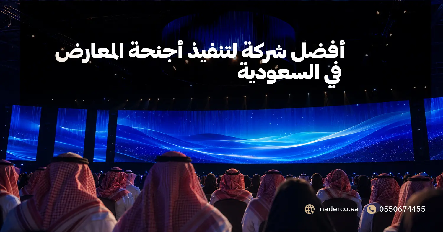 أفضل شركة لتنفيذ أجنحة المعارض في السعودية